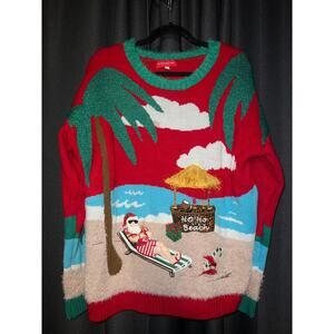 Ugly Christmas Sweater Xmas Size Large